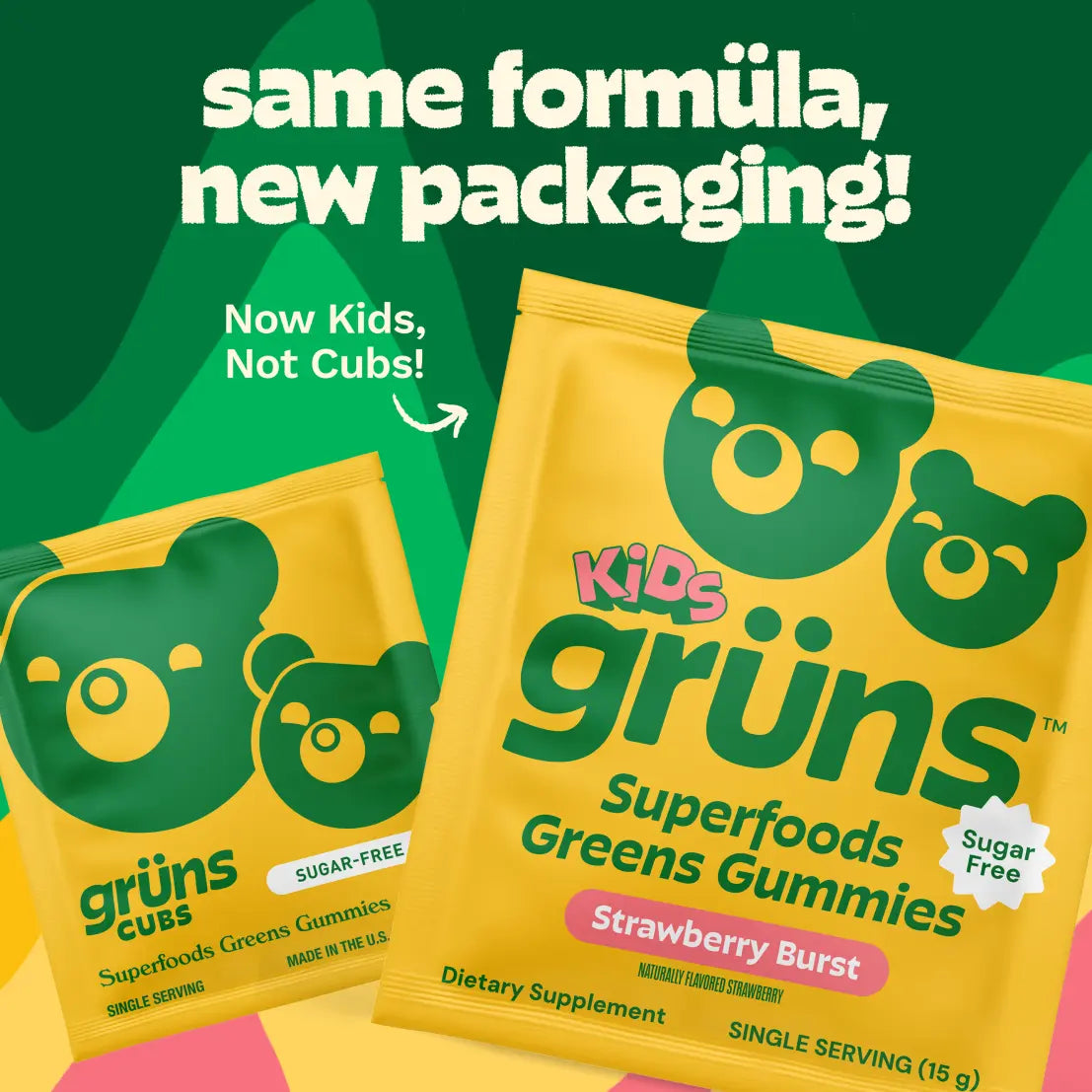 Grüns Kids - Skip the Powder Mess