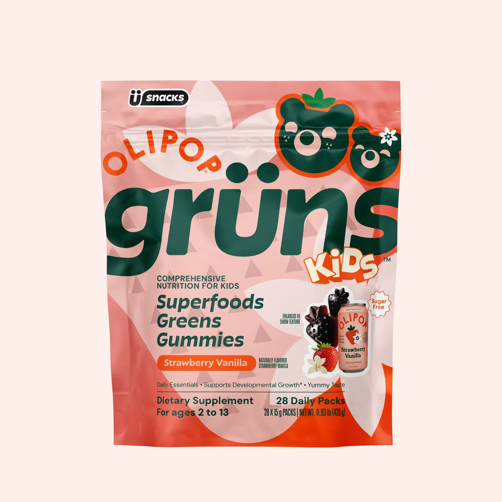 Grüns Kids OLIPOP® - A Smarter Way to Snack Well