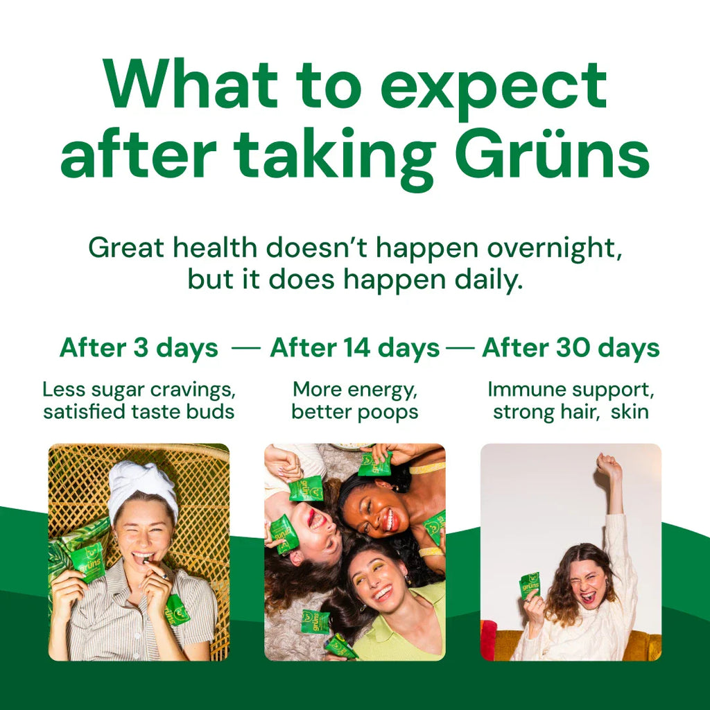 Grüns - Make Daily Nutrition Effortless